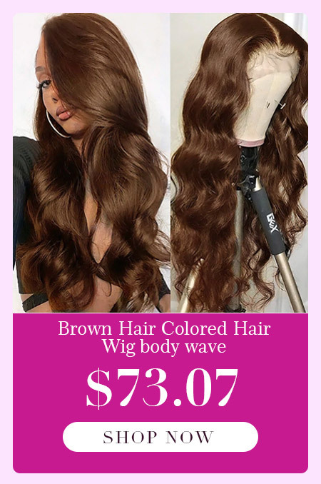Chocolate Brown Body Wave Lace Front Wig