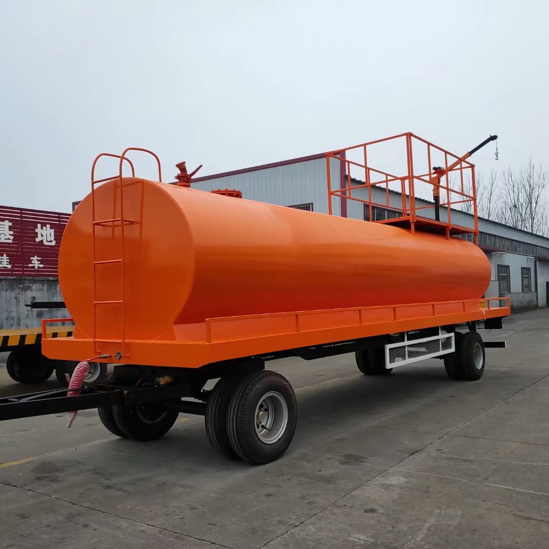 20吨水罐车 10000*2400*3000 园林绿化热镀锌沼渣沼液罐车可移动