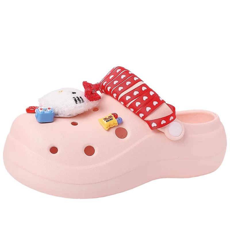 Cartoon footwear, non-slip slide platform, slippers, soft sole, trend of season