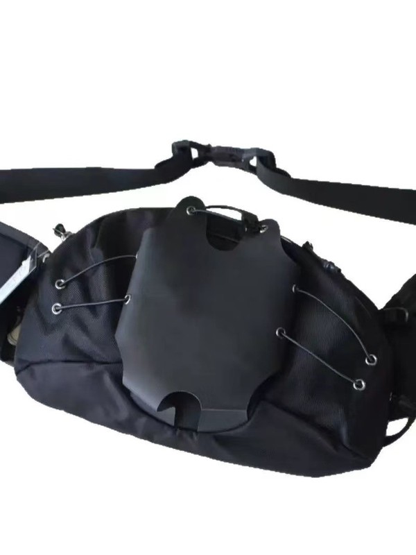 25 新しい Niaojia メンズとレディースの同じスタイルのチェストバッグクロスボディショルダーチェストバッグ屋外防水多機能アウトドアバッグ|undefined
