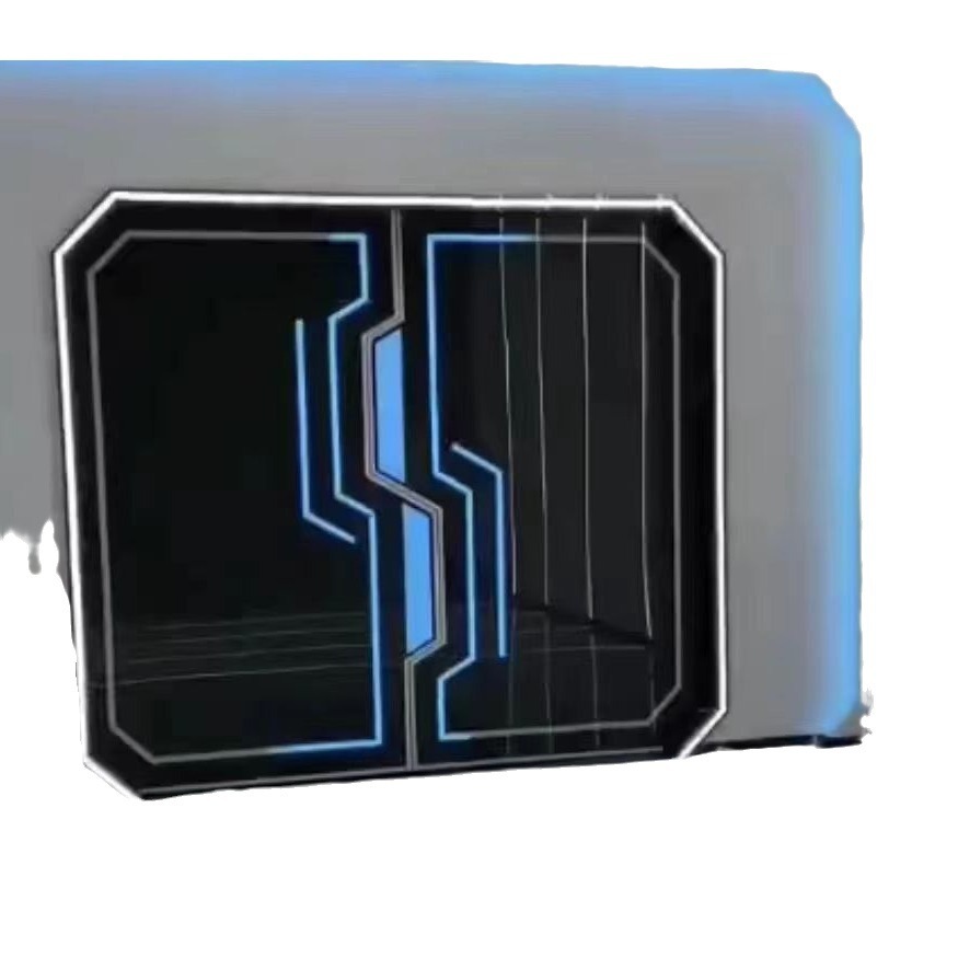 Автоматическая дверь-секрет с биометрическим доступом и LED-подсветкой Dream Technology