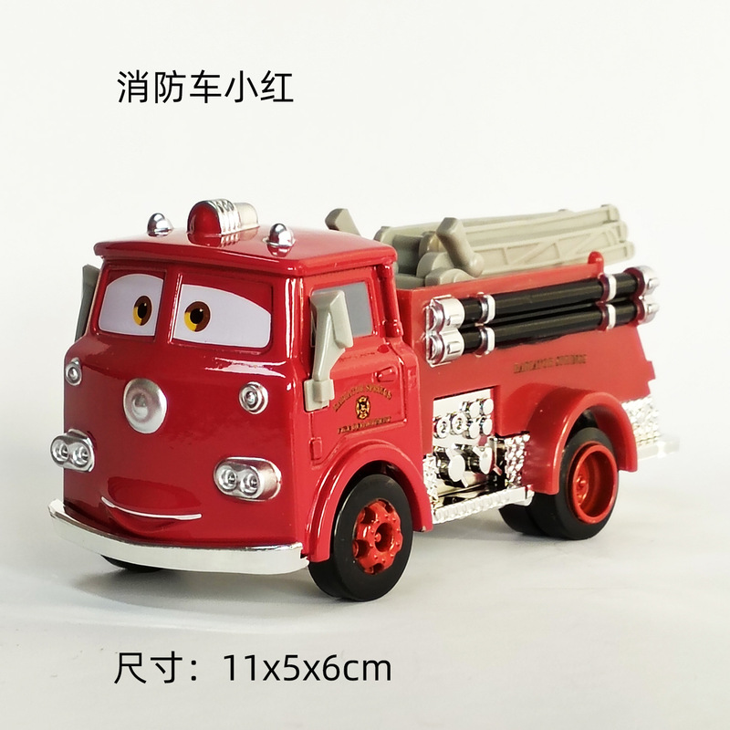 Cross-Border Cars 3 Fire Truck Little Red Toy Story Alloy Car Model Toy Car Decoration Cross-Border Cars 3 Fire Truck Little Red Toy Story Alloy Car Model Toy Car Decoration