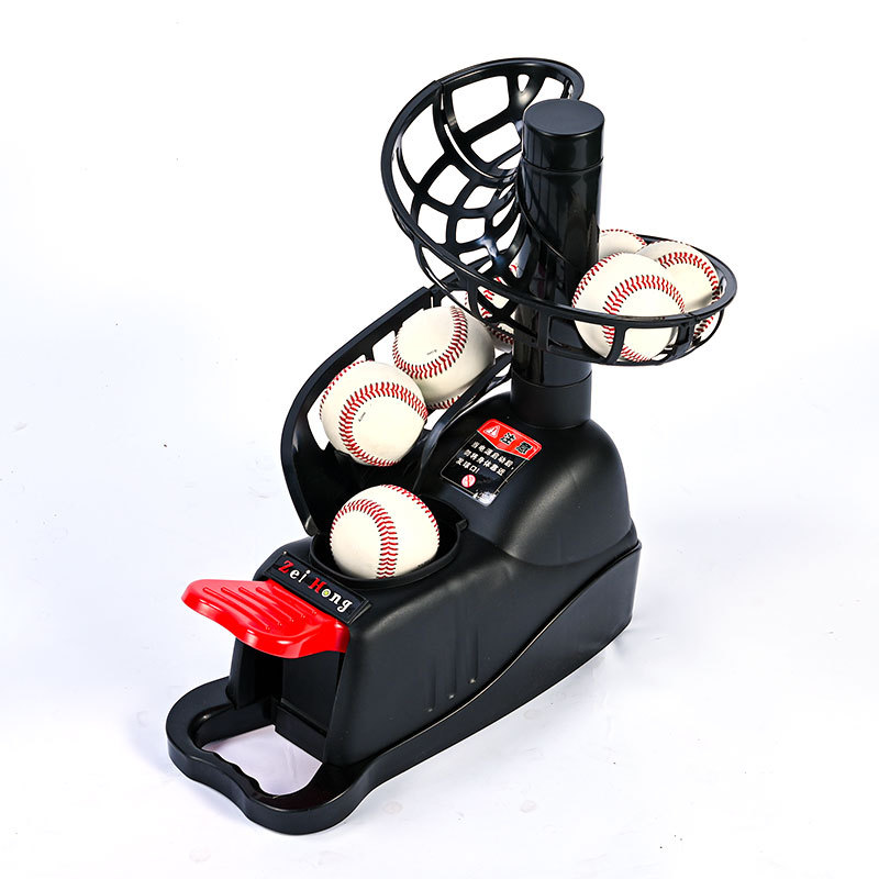 Indoor play training outdoor sports intelligent pedal baseball practice serve machine pedal baseball catapult