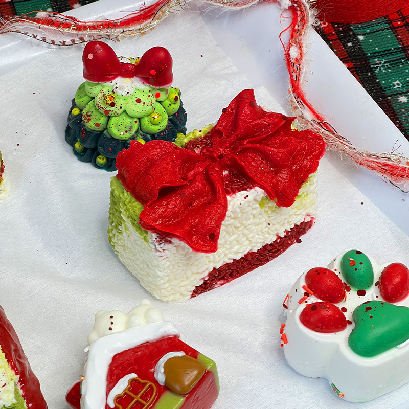 Navidad pellizco pellizco viejo muñeco de nieve sensación de barro alce descompresión juguetes de alto valor regalo rebote de grado alimenticio