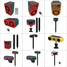 太阳能报警器警报灯声光防贼防盗红外人体感应遥控警示爆闪灯户外