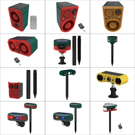 报警探测器;报警主机;太阳能灯