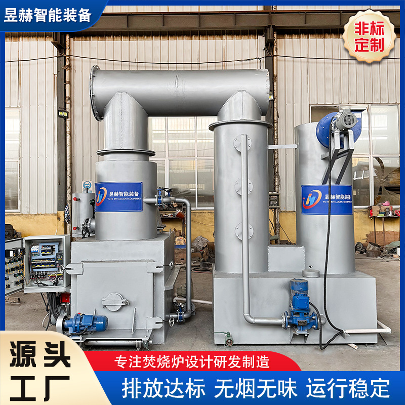 医疗垃圾焚烧炉 生活工业废气无害化焚烧处理 动物殡葬集中处理