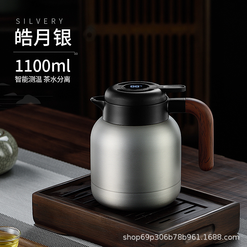 316 de acero inoxidable tetera estofada olla térmica miso antiguo té blanco cáscara de mandarina olla estofada Shangming cafetera hervidor