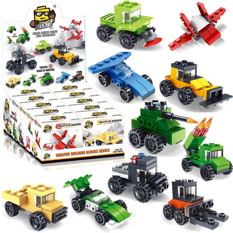 Конструктор в стиле LEGO, игрушка-динозавр, мелкие детали, капсульная игрушка, подарок на день рождения