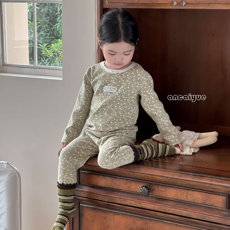 【300G】Ancaiyue Children's Autumn and Winter Class a Pure Cotton Soft Cloud-Like Cotton Stretchy Thermal Underwear Set Home Wear 【300G】Ancaiyue Children's Autumn and Winter Class a Pure Cotton Soft Cloud-Like Cotton Stretchy Thermal Underwear Set Home Wear