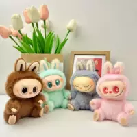 Модная кукла LABUBU с подвижной головой, виниловая плюшевая игрушка для вечеринки, подарок в слепой коробке
