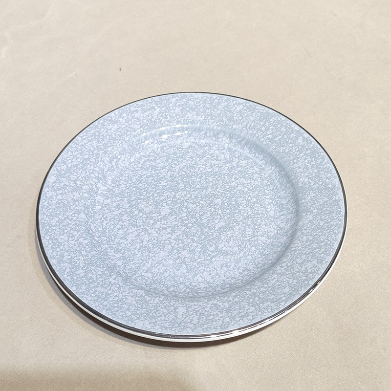 ホテル会場宴会場高級ボーンチャイナ色釉食器セット金縁雪片グレー新中式テーブル装飾直送|undefined