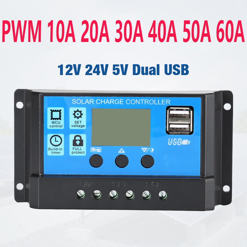 Solar Panel Controller Photovoltaic Solar Controller 10A20A30A60A Street Light Charging Controller Solar Panel Controller Photovoltaic Solar Controller 10A20A30A60A Street Light Charging Controller
