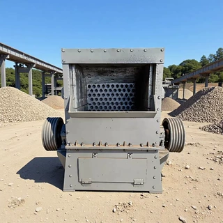方箱式破碎机石灰石洞渣石煤矸石耐火材料建筑垃圾破碎全套设备