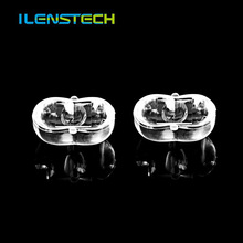 70*145度单颗花生米透镜21*16mm路灯透镜2835 3030 3535灯珠i