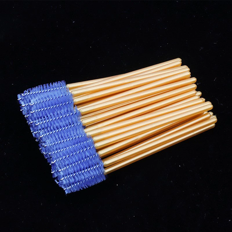Disposable brush for eyelashes, curly false eyelashes for extension