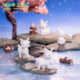 Micro landscape creative cute pink deer doll gardening DIY decoration accessories car desktop small ornaments