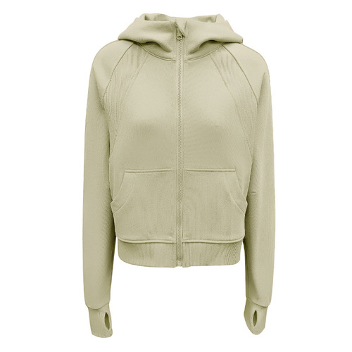 Zip-up Hoodie, Brand-Similar Loose Solid Color Casual Fitness Sports Trendy Fashion Hooded Sweatshirt Slimming Outerwear
