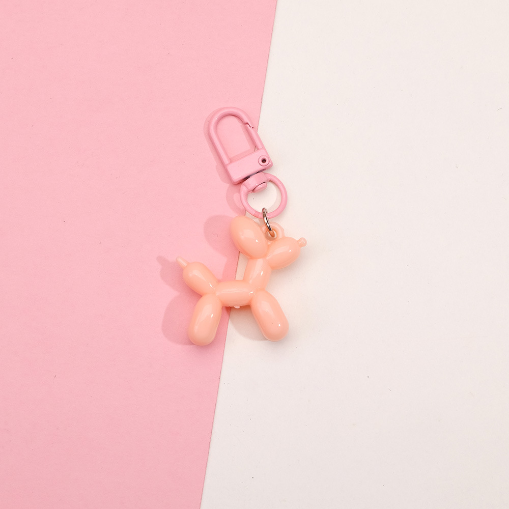 Colgante de globo de color tridimensional para perros bolsas de bolsillo bolsas de llaves colgantes de teléfonos móviles para bodas arrojar pequeños regalos