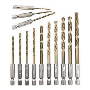 Factory Direct Sales Customized Hexagonal Handle Twist Drill High-Efficiency Iron Electric Drill Drilling Screwdriver