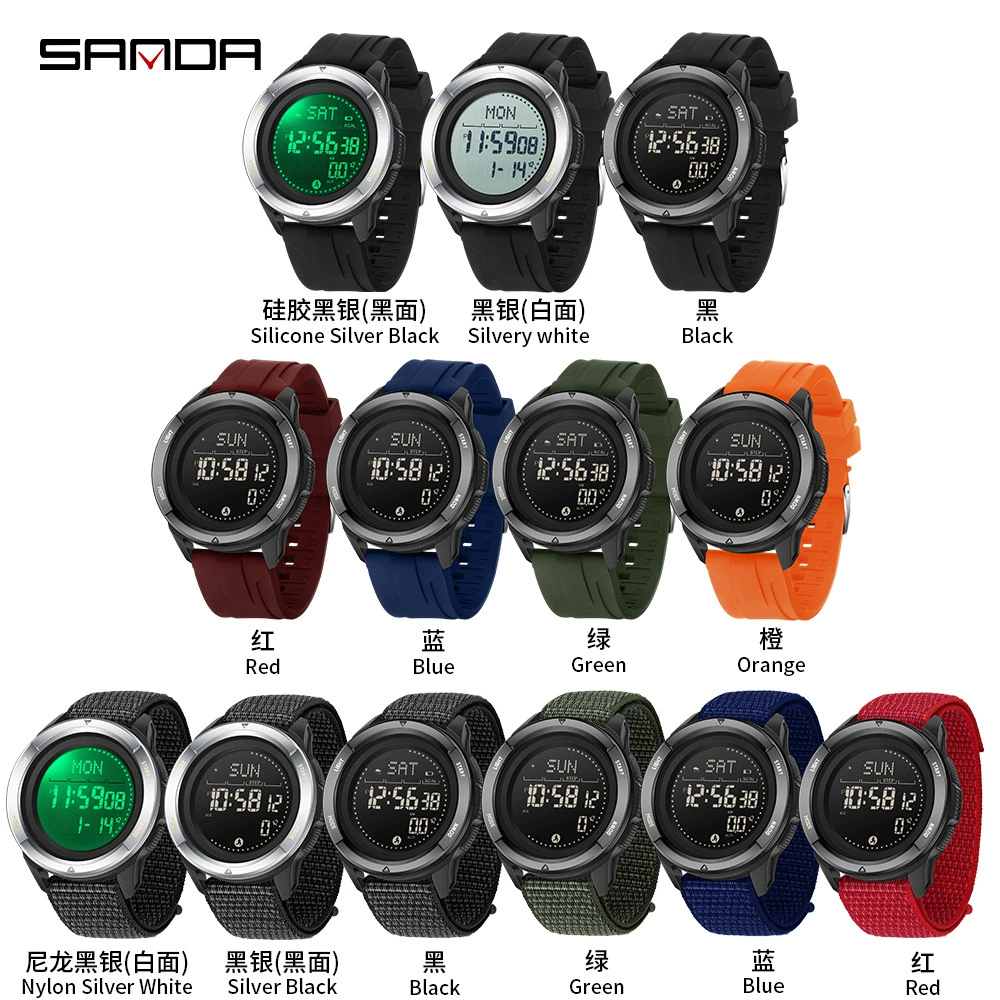 三达 SANDA sports outdoor electronic watch meter step auctioner guidelines 2197