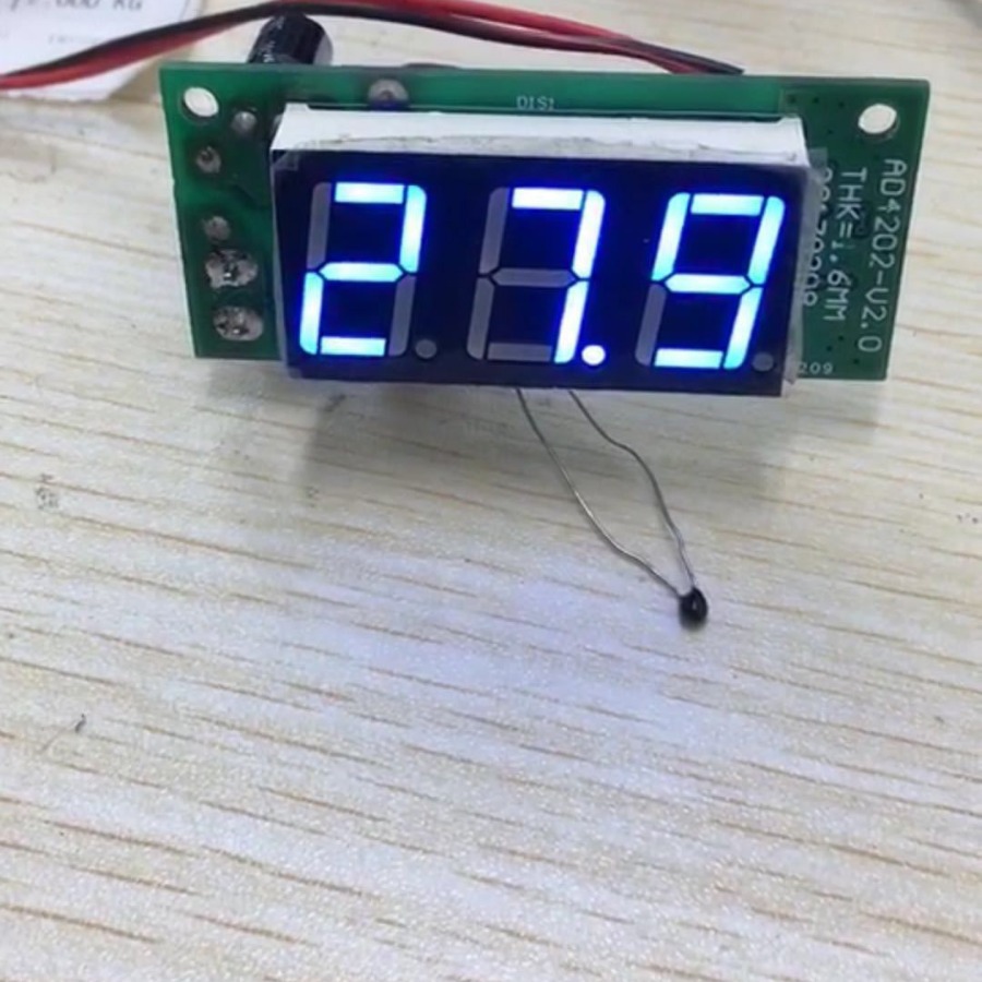 LED温度计IC方案数码管温度计IC方案温湿度计软件开发段码屏