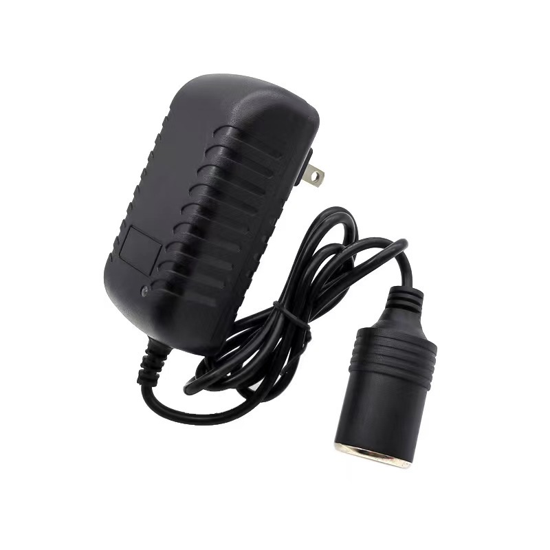 12v2a 3a 4a 5a電源アダプター車載電気機器家庭用シガレット電源60w掃除機電源|undefined