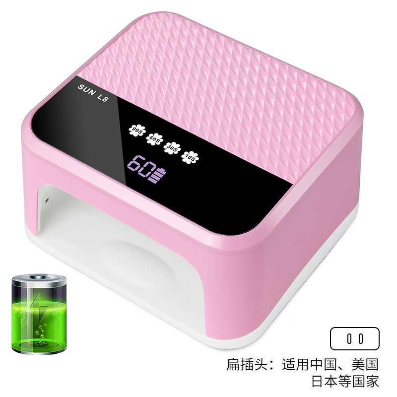 Lámpara de manicuras transfronteriza de alta capacidad 268W de alta potencia de dos manos de manicuras de uñas de secado rápido pegamento de manicuras de luz de terapia de la tienda de manicuras