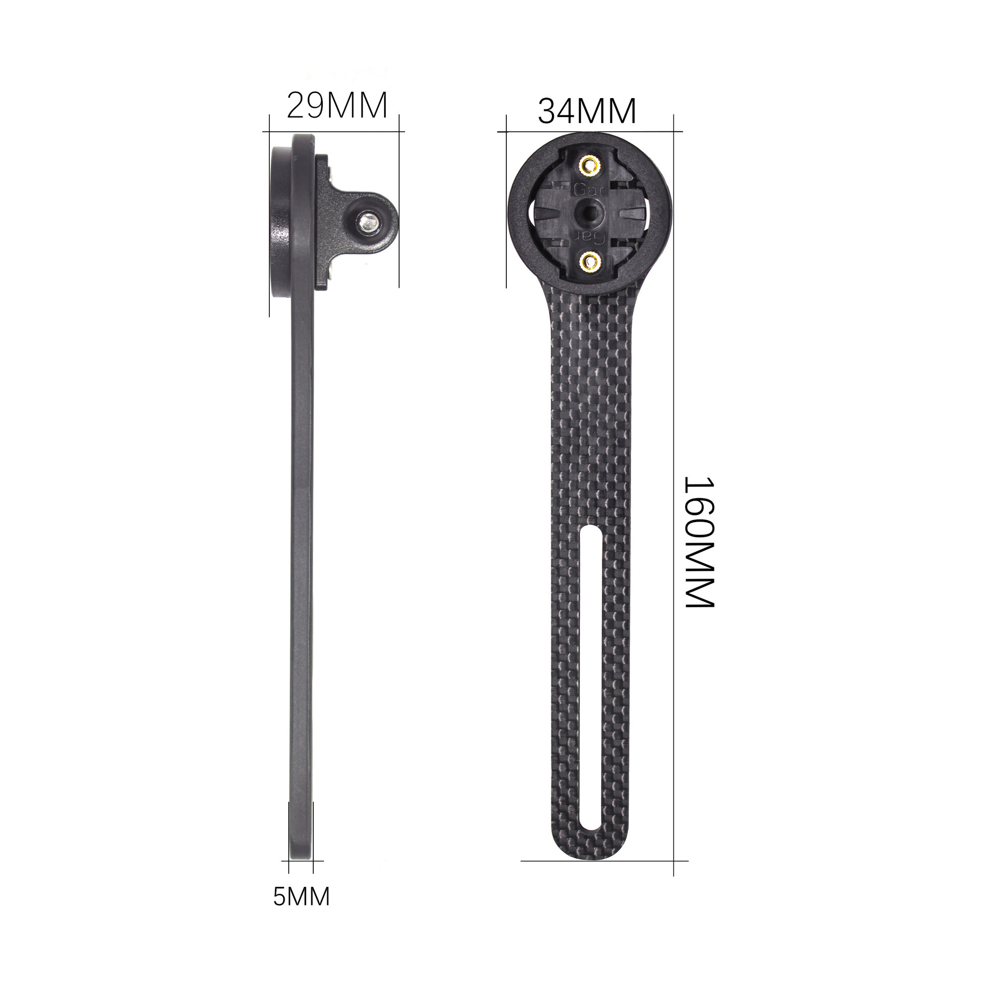 Cross-border exclusive carbon fiber computerized integrated curved handlebar stand for e-bikes, AliExpress Amazon independent station supply