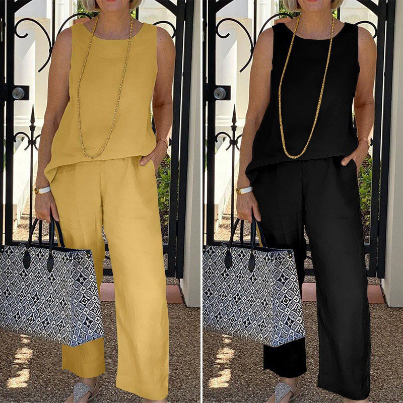 Cotton and Linen Suit Image 3