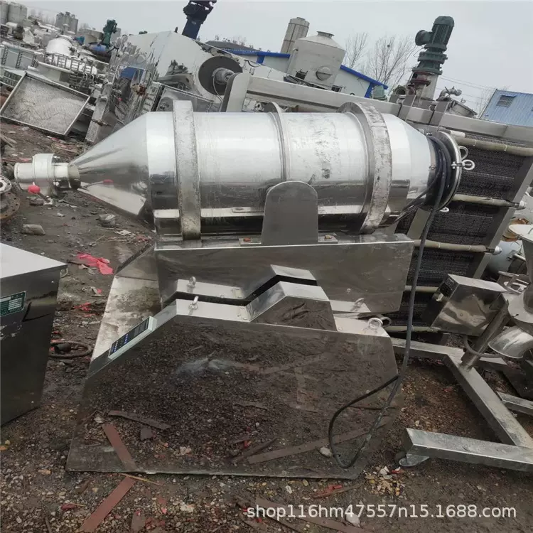 二维混合机 化工粉末混合设备 混合量大 出料便捷