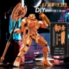 Orange Blade Guard [5 Weapons + 2 Gestures]
