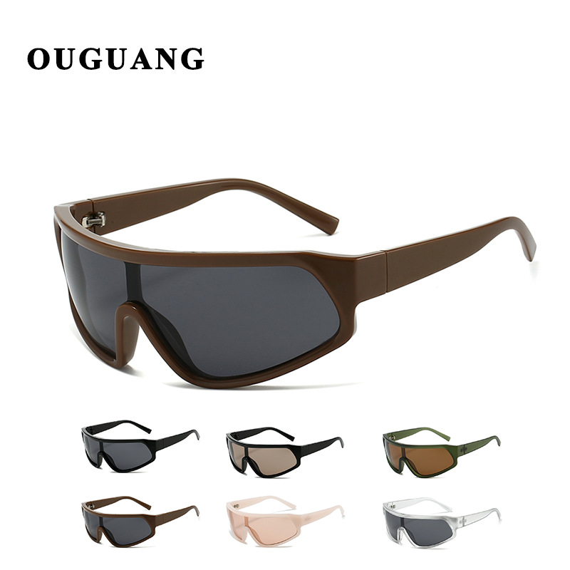 Nuevas gafas de ciclismo de una pieza, gafas de sol para deportes al aire libre en bicicleta, gafas para correr, gafas de sol a prueba de viento al por mayor