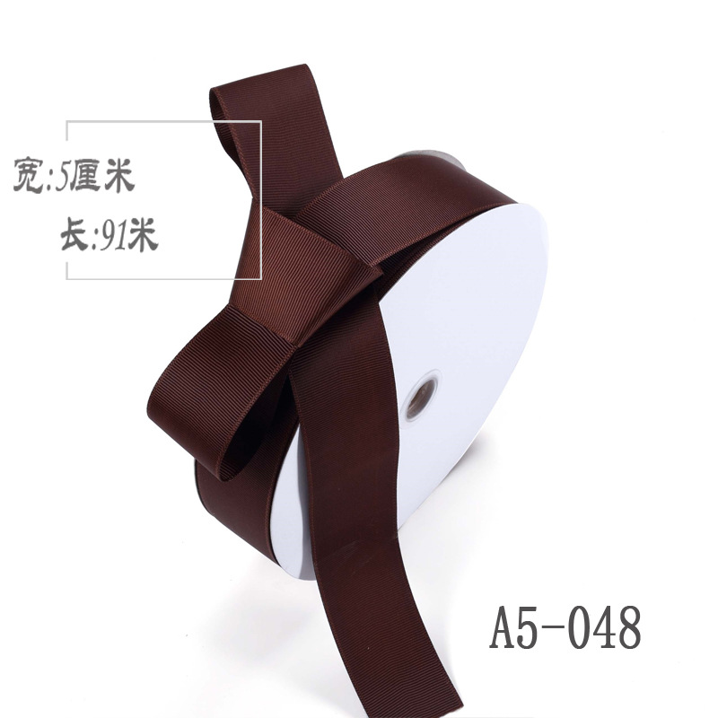 5cm de alta densidad costilla cinta ramo fruta caja de regalo embalaje color ropa embalaje borde accesorios hilo cinta