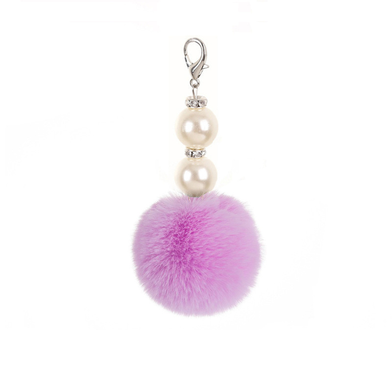 Colgante de Mochila con Pompones y Perlas Poliéster para Mochila image 11