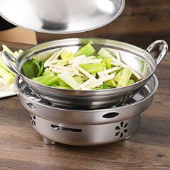 乾燥鍋ステンレスバー鼎酒精炉小鍋屋外土鍋カップラーメンが鍋子を厚くして家庭にあふれないようにする