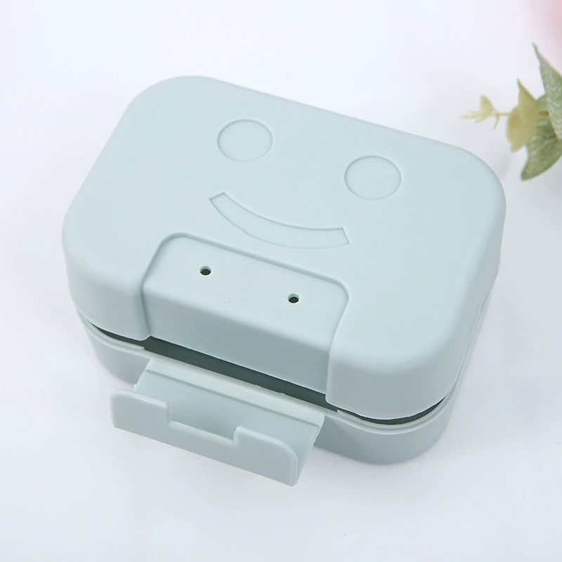 Creative cute soap holder for traveling, buckle, storage system