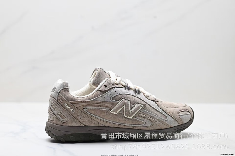 莆田鞋NB204L2025年秋季新款生活休闲鞋薄底平跟运动鞋休闲百搭舒|undefined
