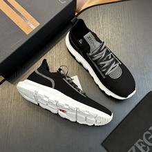 2024高端新跨境款运动休闲男鞋橡胶外底轻松灵活风格时尚动感