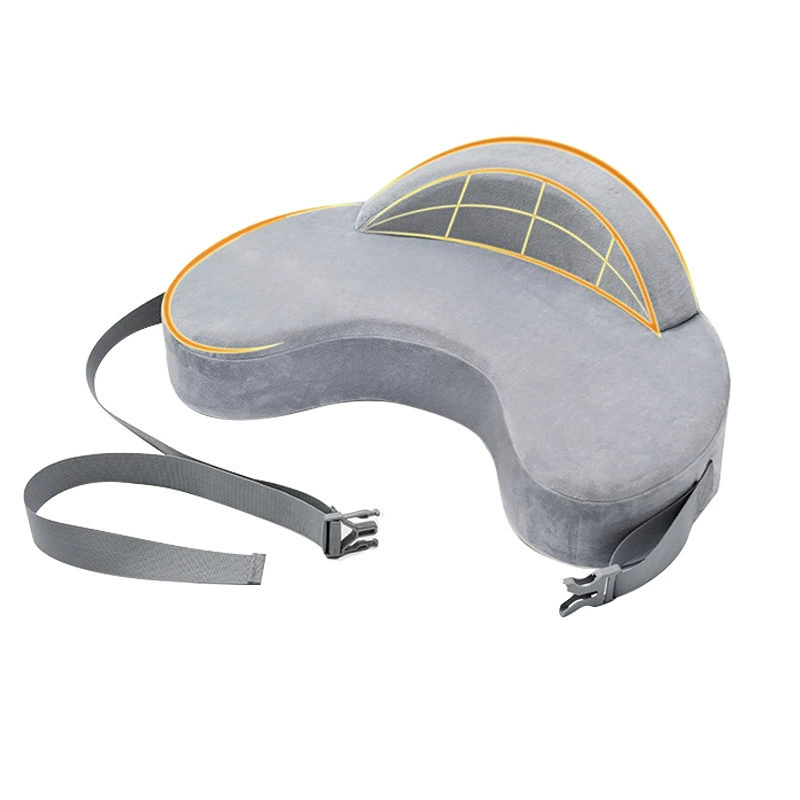 Children's universal pillow for breastfeeding, removable breast pads