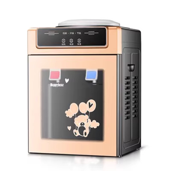 Máquina de beber de escritorio pequeño hielo doméstico caliente refrigeración calefacción dormitorio de oficina de escritorio de estudiantes barril inteligente disponible