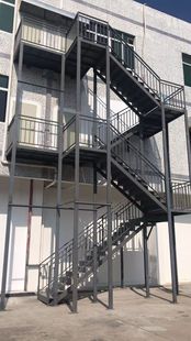 消防楼梯/深圳消防楼梯/户外铁梯/室外钢梯/楼梯/钢结构楼梯/钢梯-阿里巴巴