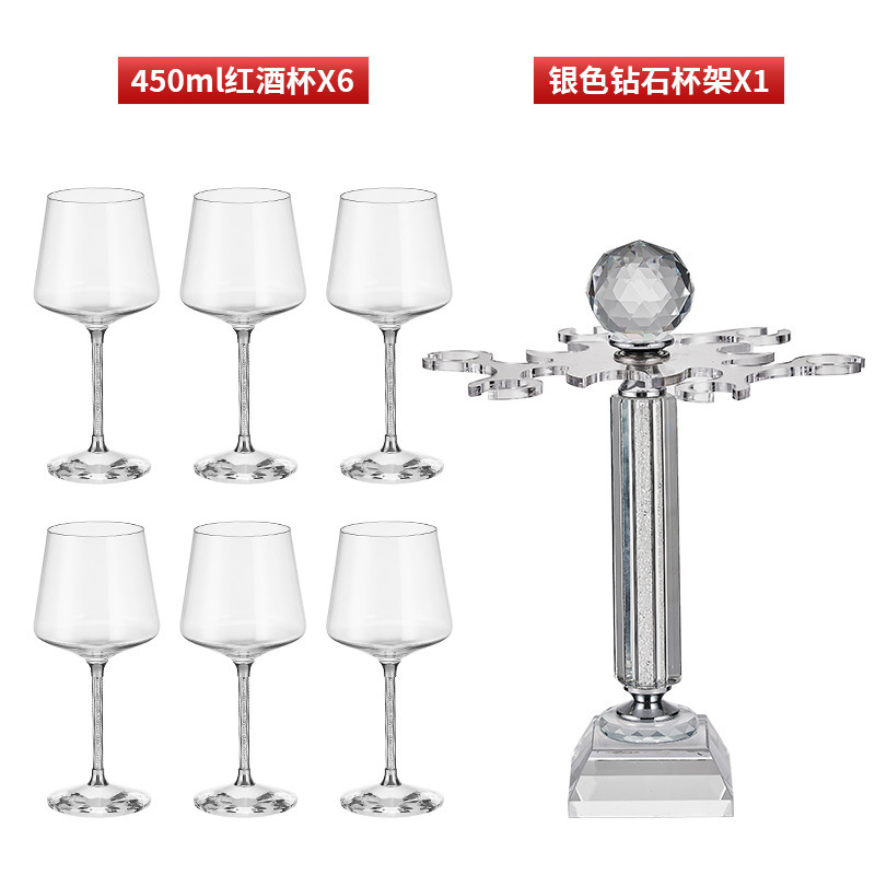 Wineglass, glass holder, 500 ml