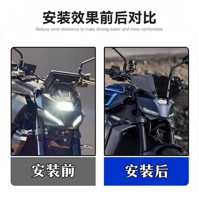 Cover, Motorcycle front windshield