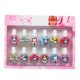 Factory direct cartoon non-toxic nail polish children's peelable water-based nail art suit girls safe tear suit