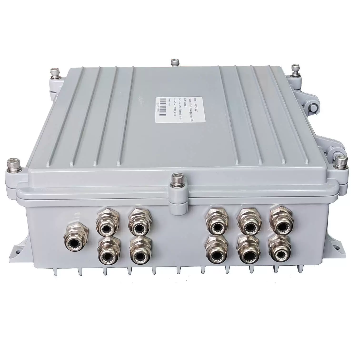 Гигабитный 12-портовый водонепроницаемый коммутатор POE с управлением L2, 12-портовый уличный коммутатор POE IP65