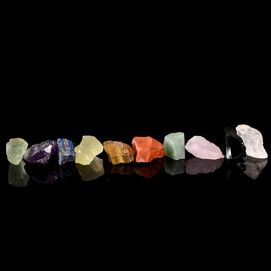 Spot wholesale Crystal raw stone aromatherapy stone scented stone natural powder Crystal Green fluorite amethyst Citrine Crystal Stone