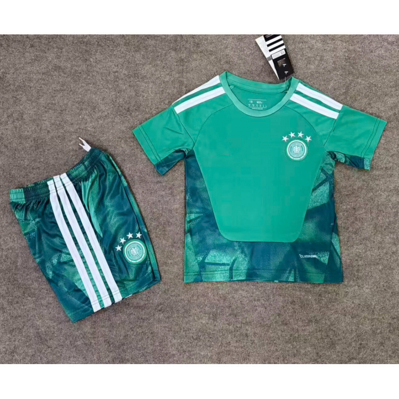 2026 Copa del Mundo de fútbol infantil trajes de mangas cortas pantalones cortos Argentina Alemania Francia niños y niñas secos rápidos image 24