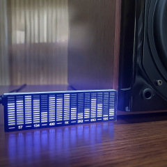 LEDオーディオスペクトル表示集音雰囲気ランプ音制御音楽スペクトル電気競争室雰囲気リズムランプ車載