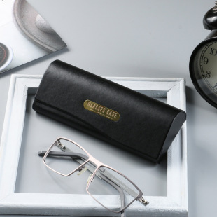 E88 Leather Glasses Case Custom Wholesale Retro Literary Glasses Case Custom Sunglasses Case Myopia Optical Eye Box